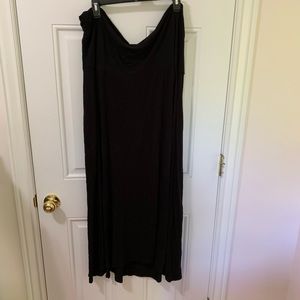 Motherhood Maternity black maxi skirt